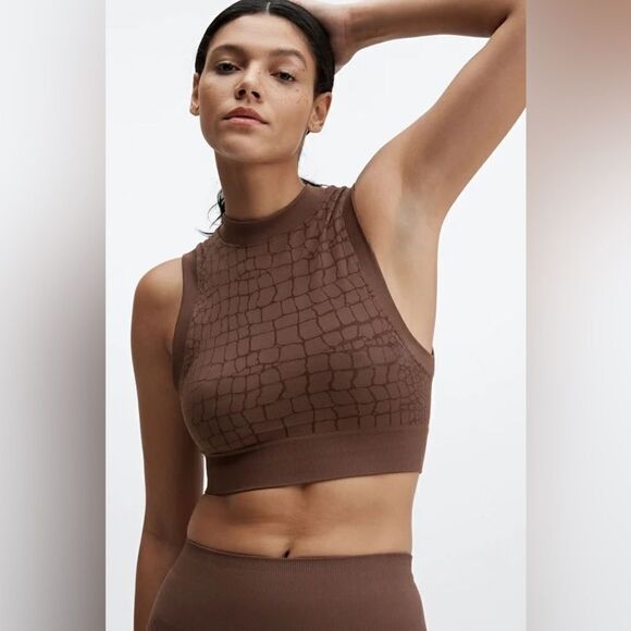 Fabletics Verona Seamless Crop Top - Picture 1 of 5